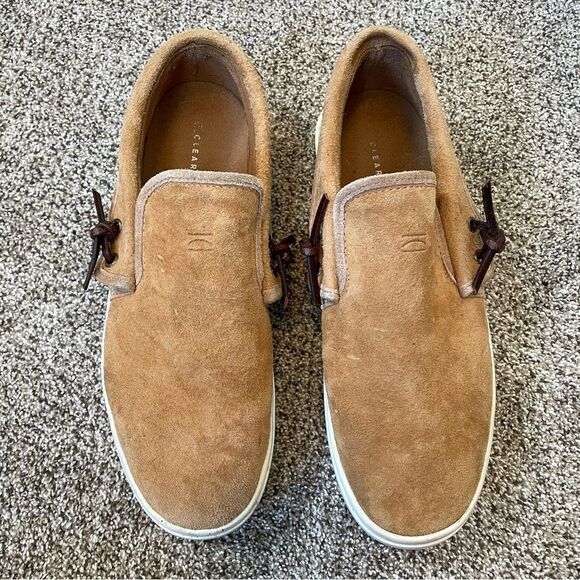 Clear Weather (Lakota) Honey Suede Men’s Loafers Size 10 - Picture 2 of 10
